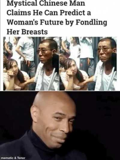 His genius, it frightens me.