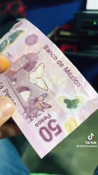Revisen sus billetes, banda...