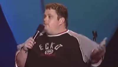 20 years ago when joking was still accepted. RIP Legend