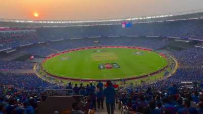 150K capacity stadium in Ahmedabad