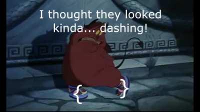 And you... are wearing... SCOPING BRACES!!!