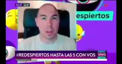 Comiendo un choripan