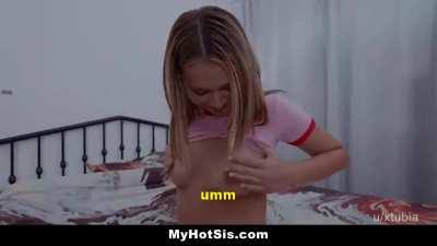 Step Brother Is Happy to Be Home Alone with His Stepsister