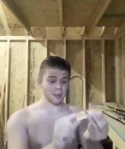 Looks like he wasn't fast enough