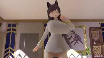 [F Neko -> F Giantess] A Boobed Coffee (Don't look at me, I wasn't the one who named it)