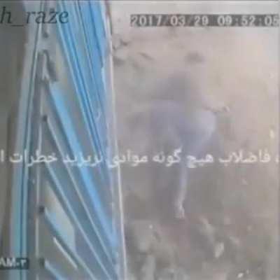 Dude dropped a cigarette into a hole and opened the gates to hell NSFW/NSFL 