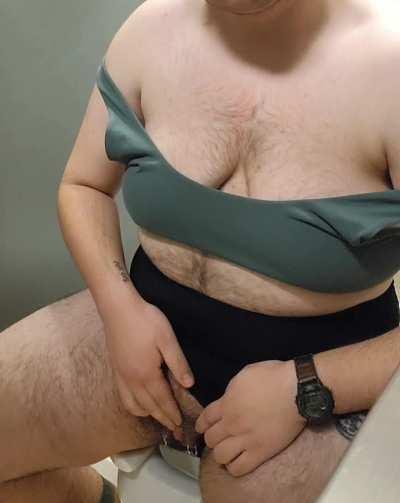 so uhh come touch me in the mens' bathroom pls