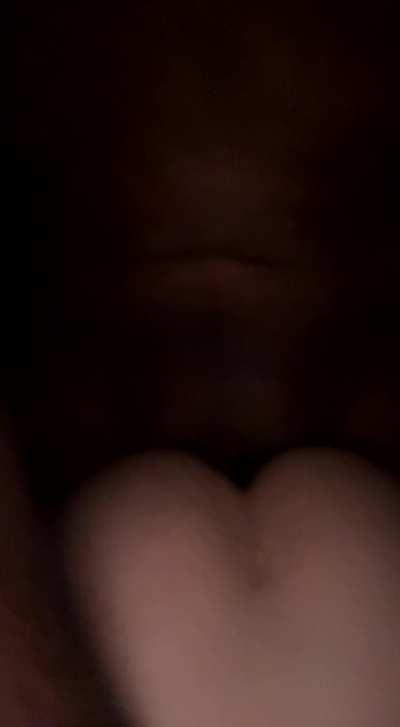 Pounding her to sleep 🖤🤍