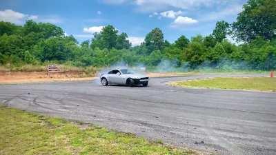 Finally got to take my $1800 wrecked Z out. Did pretty well all things considered!