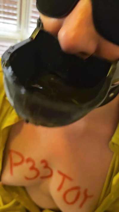 Yes Sir, I will swallow