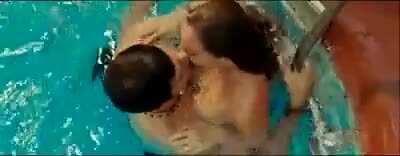 Elsa Pataky (wife of Chris Hemsworth) went to skinny dipping & let her tits sucked in Di Di Hollywood