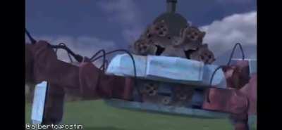 Master chief the anthropomorphic destroyer VS Thomas the Tank