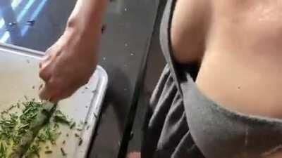 Just chopping away. Enjoy!