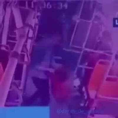 WCGW kicking a passenger