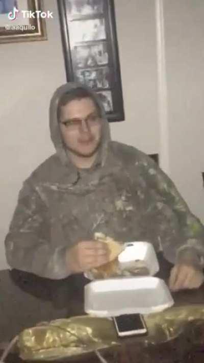 Ted looks different here