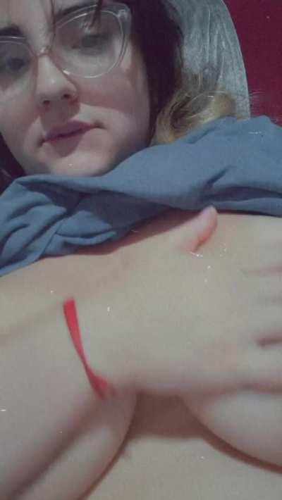 I want you to fill my tits with milk 💦 Online now in my OF free! 😈 link in comments