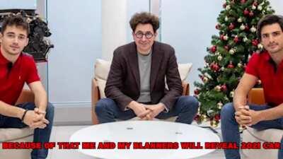 🅱️inotto reveals 2021 Ferrari