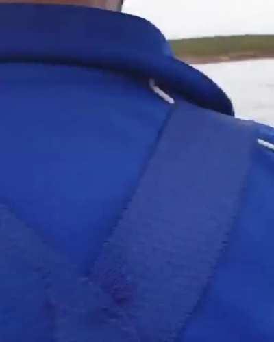 Great white derping around