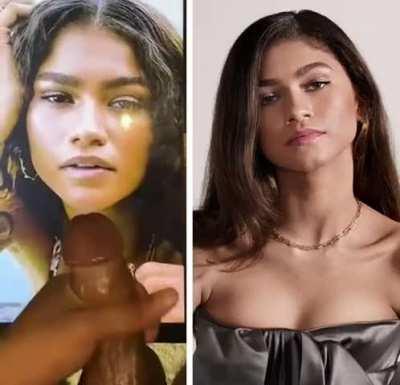 Zendaya gets a load