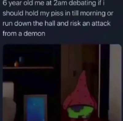 this must have happened to everyone as a kid