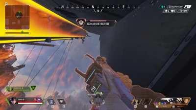 throwing grown men off a wall