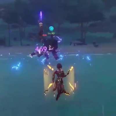 Idk about you guys but i see this as a potential electro charged buff, it kinda makes sense that Baal is inmune to that reaction if its more powerful by shocking enemies in place while dealing a bit more damage than the current one🤔 (repost because i said