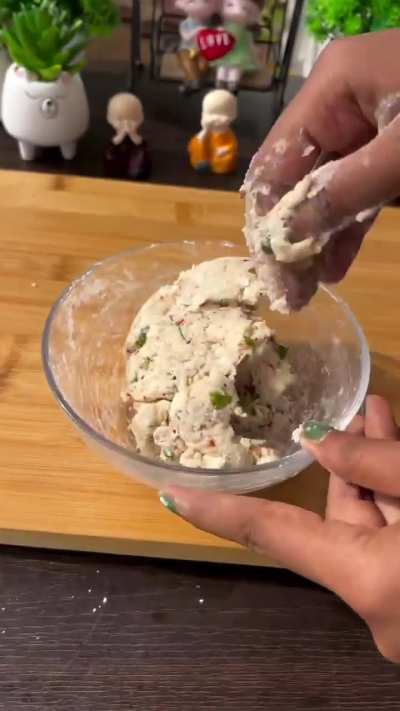 Crispy potato triangles recipe guys