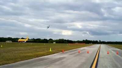 That's a little too close caw caw