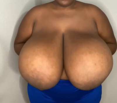 I could use a hand carrying these heavy tits