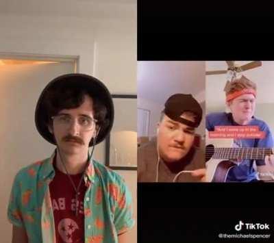 My man came in with the chorus like a fucking warrior