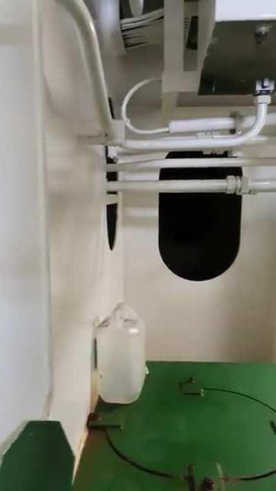 The sounds of my ship straining against a storm