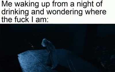 Too much of the Gaffer's brew