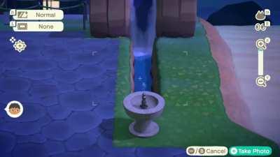 Y'all like my water fountain?