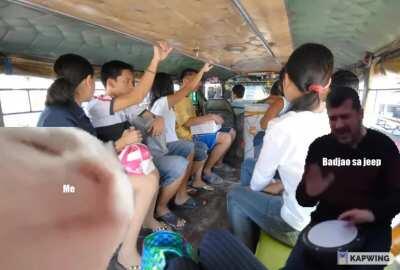 Typical scene sa jeep OC