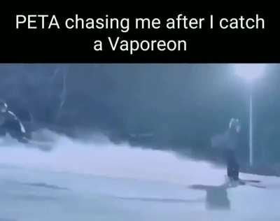PETA will not catch me