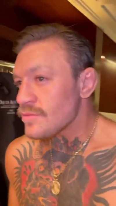 I swear Conor looks different almost every day... 