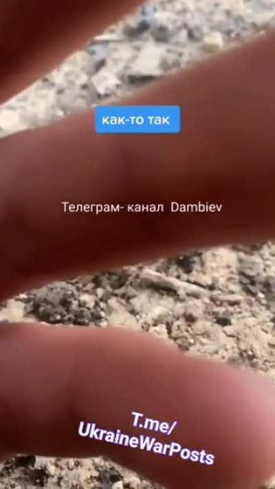 Ukrainian soldiers under fire from Russian artillery in the East of Ukraine, a very close call for the Ukrainian lads. Godspeed.