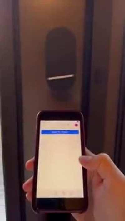 Man unlocks door using ETH, by verifying a NFT (ENS) ownership!