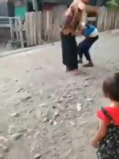 I'm the coolest kid on the block! Oh ... hi mom ...