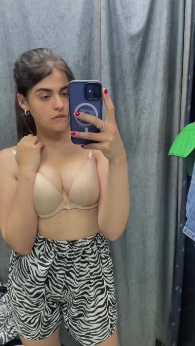 do you think that the shop owner will flipp out when he finds out that I fingered myself in the changing room?