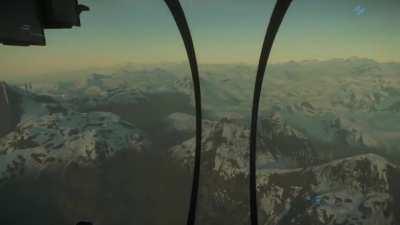 The MISC Reliant can fly perfectly straight in atmosphere on cruise control and has a great sightseeing cockpit