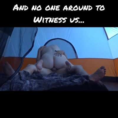 Camping Alone with Mom