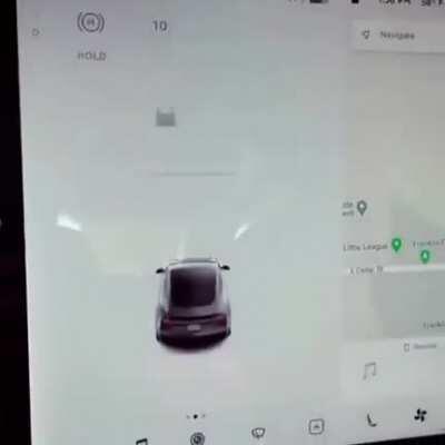 A tesla that can see the dead.