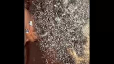 She loves to swallow