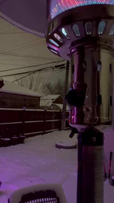 Melting away the Christmas Snow