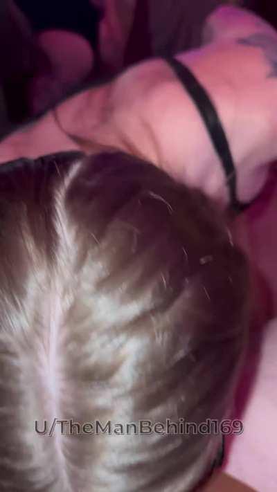 Finishing up like a good girl😈🔥💦