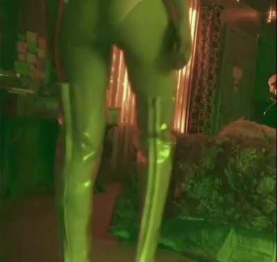 Imagine her walking up to you like this...