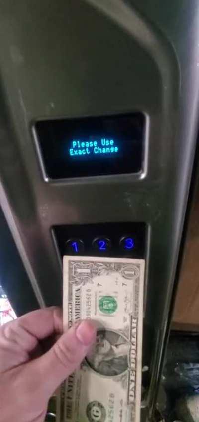 If this isn't Exact Change, I don't know what is.....