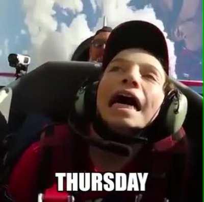 The weekend always comes around