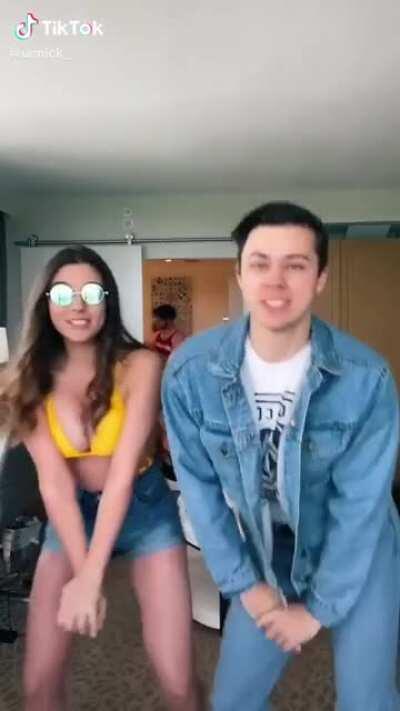 Taya and nick dancing